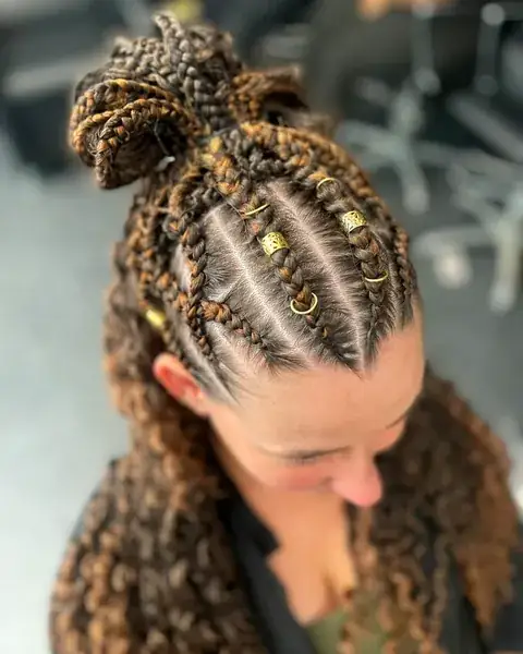 Tresses collées & bijoux — MMB Studio